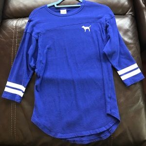 Long sleeve royal blue from Pink VS. XS